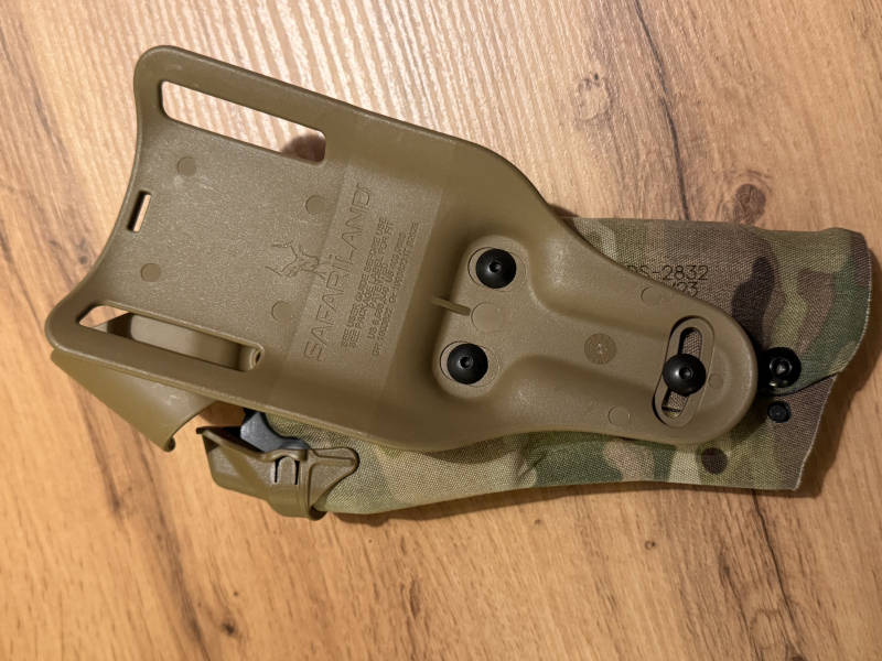 Safariland 6395RDS Gürtelholster - für Glock 17, 19 und 45 mit Reddot. – Bild 2