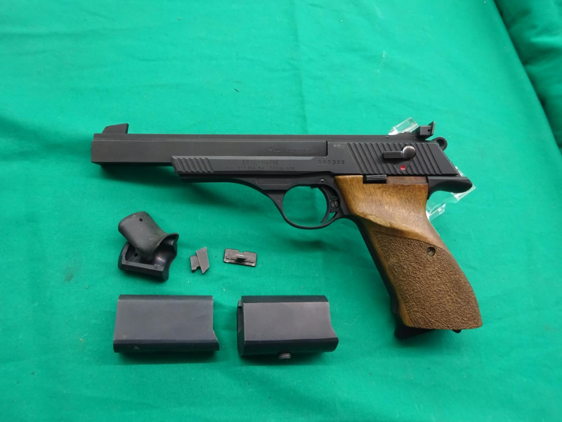 Sportpistole Erma ESP85A Kaliber .22 L.R. Neuwertiger Zustand! – Bild 1