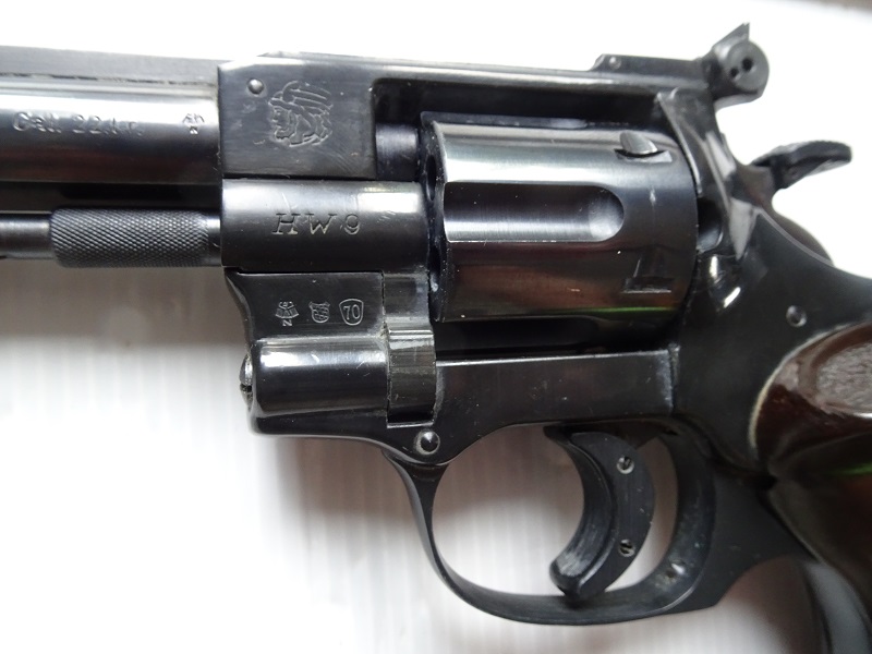Revolver Arminius, Weihrauch, Mellrichstadt, Mod. HW9, Kaliber .22lr – nuotrauka 2