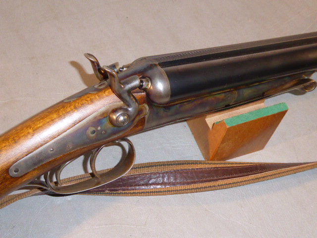Hahn Doppelflinte Husquarna Mod. 20 B. Kal. 12 / 65. – Bild 2