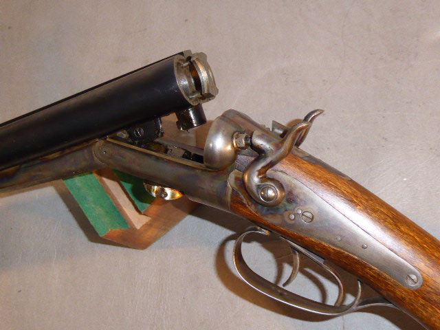 Hahn Doppelflinte Husquarna Mod. 20 B. Kal. 12 / 65. – Bild 3