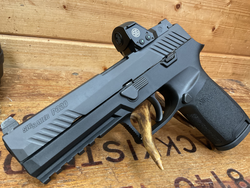 SLP SIG SAUER P320 Fullsize RX mit Romeo 1, Kal.9x19, Komplett mit Papieren und Koffer! Neuwertig! – Bild 2