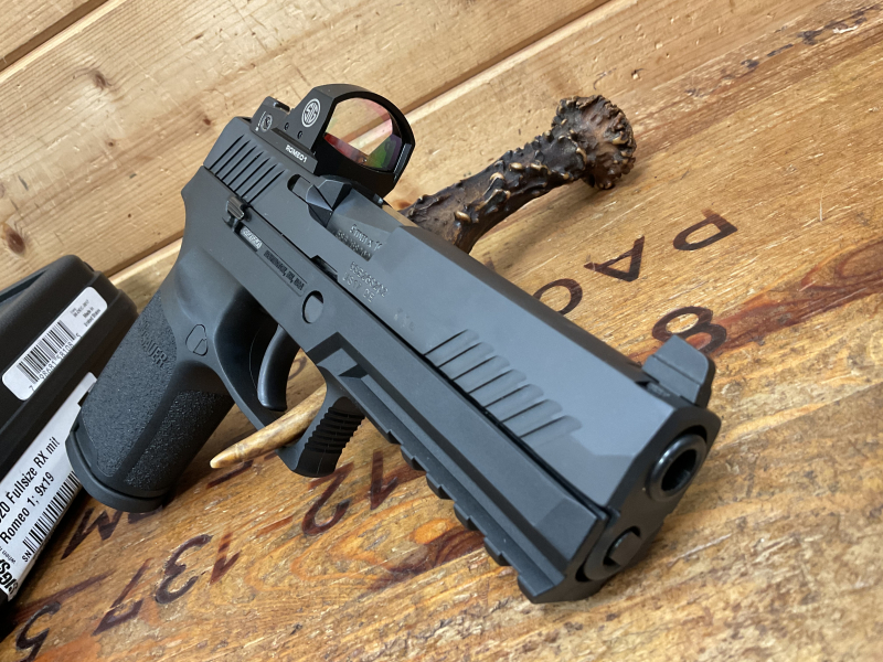 SLP SIG SAUER P320 Fullsize RX mit Romeo 1, Kal.9x19, Komplett mit Papieren und Koffer! Neuwertig! – Bild 5
