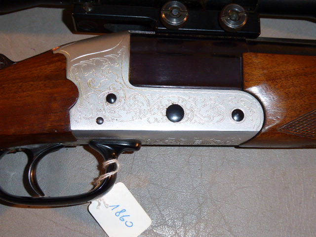 Heym Bochbüchsflinte Mod. 22 S. m. ZF. Kal. 222 Rem. Und 16 / 70. – Bild 3