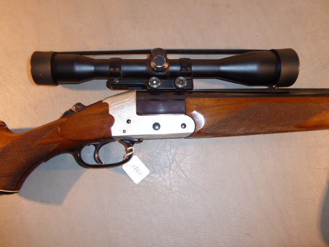Heym Bochbüchsflinte Mod. 22 S. m. ZF. Kal. 222 Rem. Und 16 / 70. – Bild 2