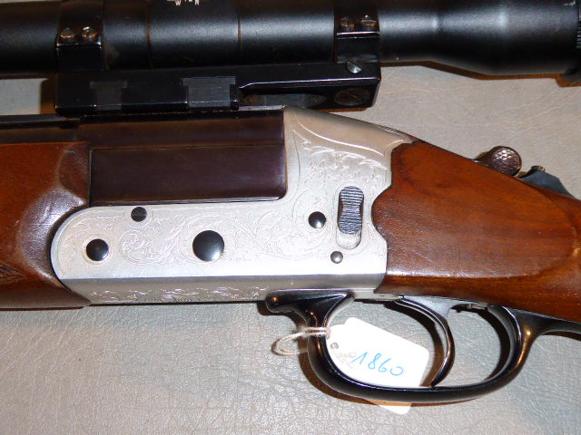 Heym Bochbüchsflinte Mod. 22 S. m. ZF. Kal. 222 Rem. Und 16 / 70. – Bild 6