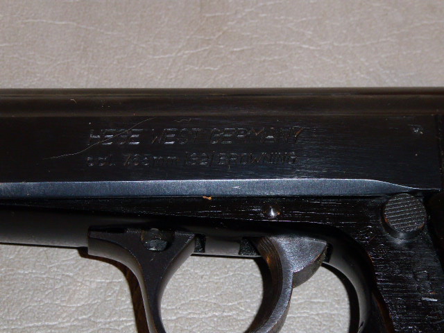 Hege – West Germany ( FEG ) Pistole ( Walther PP- Kopie ). Kal. 7,65 mm. – Bild 4