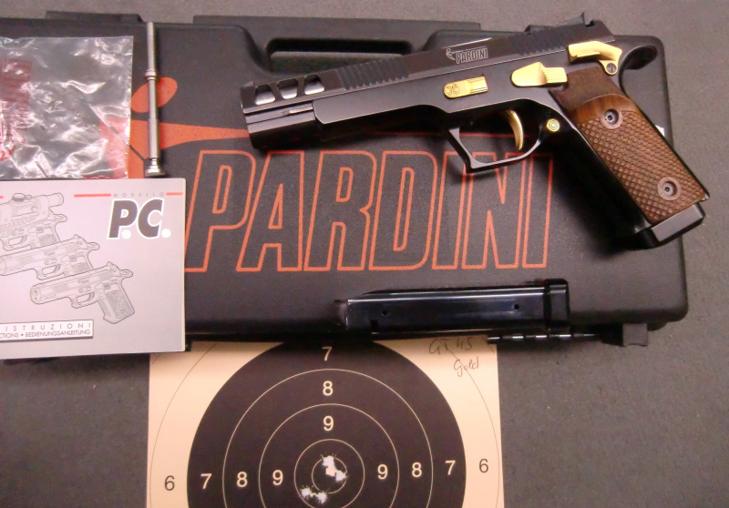 PARDINI 6" .45Auto Luxus Gold stattUVP 4990,- keine 1000Schuss "alt"zum halben Neupreis – Bild 3