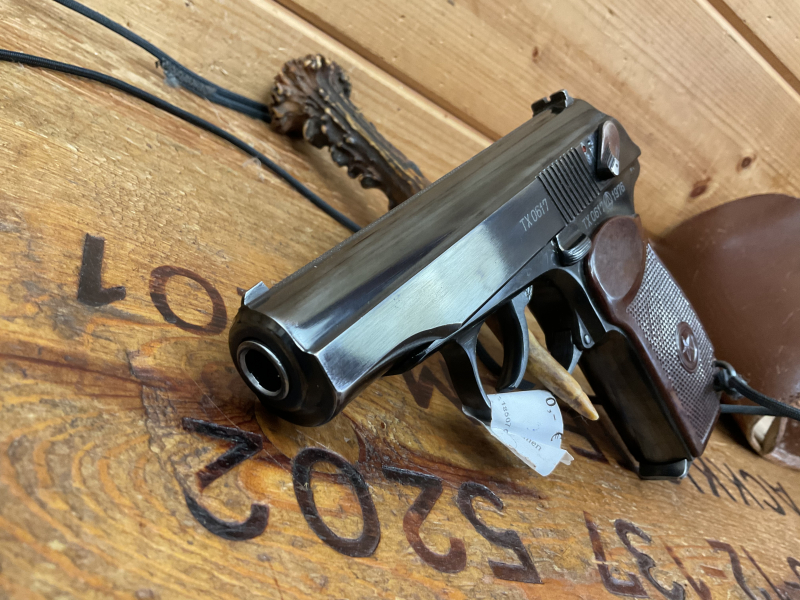 SLP Makarov, Kal.9mmMak. mit 2 Magazinen und Ledertasche!sehr guter Zustand! – Bild 5