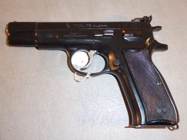 Brünner CZ 75 Pistole. Kal. 9 mm Para. – Bild 3