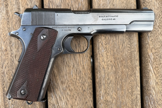 Colt Government 1915 für die französische Armee mit Colt Letter of Authenticity – Bild 2