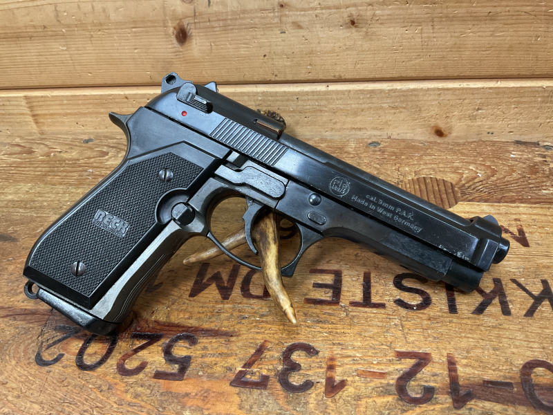 SRS Pistole Reck Miami Mod.92F, Kal.9mm P.A.K., PTB488/2 – Bild 3