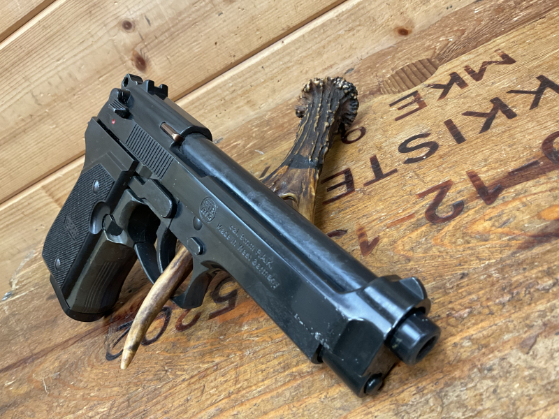 SRS Pistole Reck Miami Mod.92F, Kal.9mm P.A.K., PTB488/2 – Bild 4