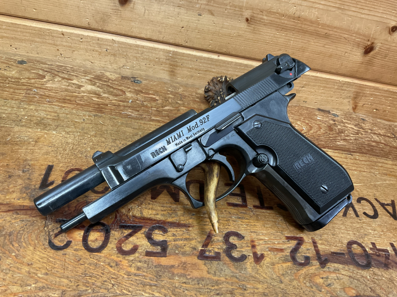 SRS Pistole Reck Miami Mod.92F, Kal.9mm P.A.K., PTB488/2 – Bild 2