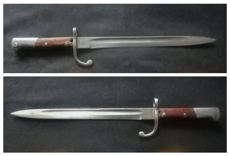Bajonett Mauser 1908 Brasilien Weyersberg Kirschbaum & Cie – Bild 3