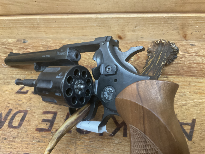 Revolver Arminius Mod.HW7S, Kal..22lr. mit Holzgriff und Holster – nuotrauka 5