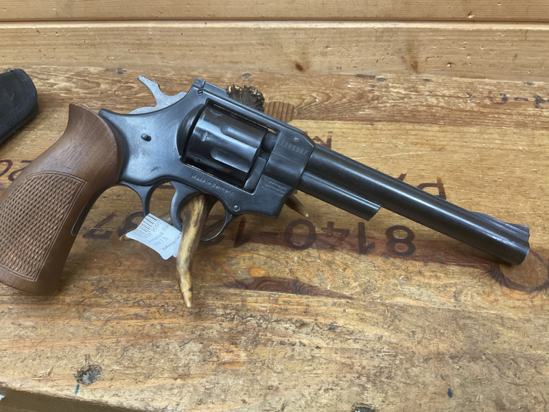Revolver Arminius Mod.HW7S, Kal..22lr. mit Holzgriff und Holster – nuotrauka 3