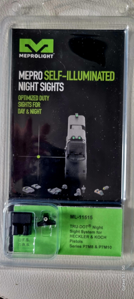 Meprolight Set True Dot H&K P7M8 P7M10 Neu – Bild 1