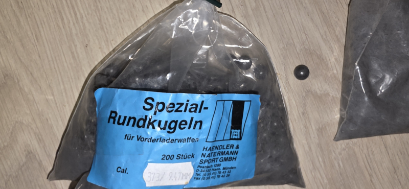 Konvolut Vorderlader-Rundkugeln / Bleigeschosse (H&N) diverse Kaliber – Restposten – Bild 5
