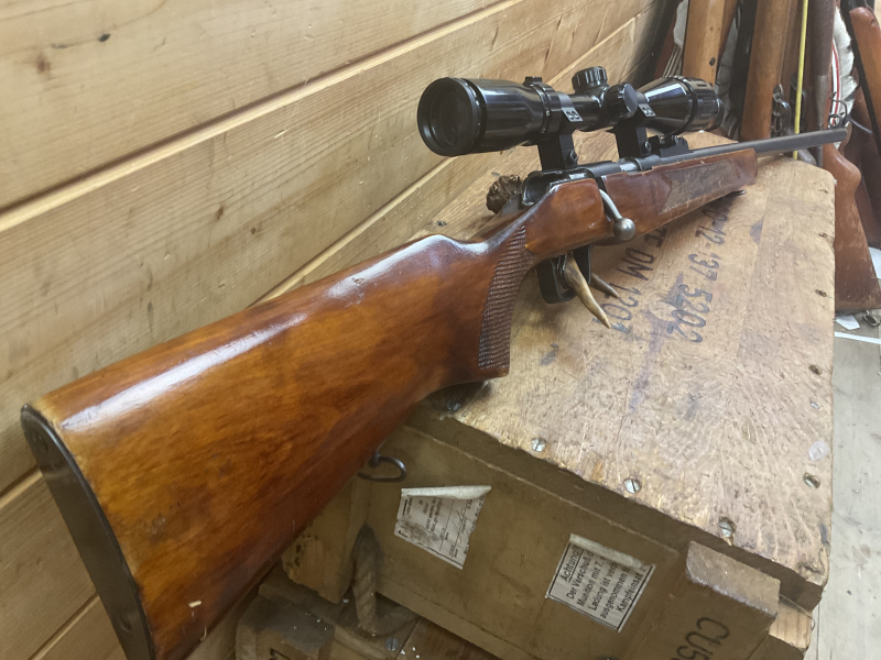 Einzellader TOZ M8, Kal..22lr., dicker Lauf! mit ZF Bushnell 4-12x40!!! – Bild 6