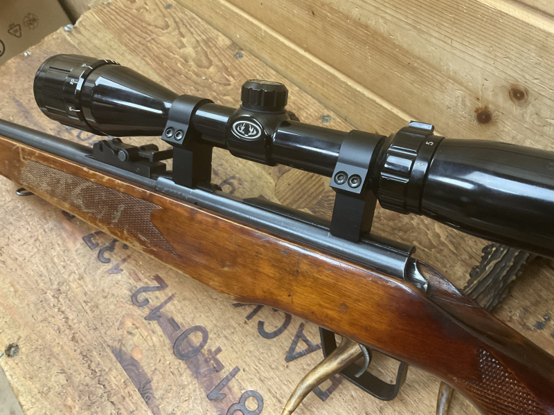 Einzellader TOZ M8, Kal..22lr., dicker Lauf! mit ZF Bushnell 4-12x40!!! – Bild 2