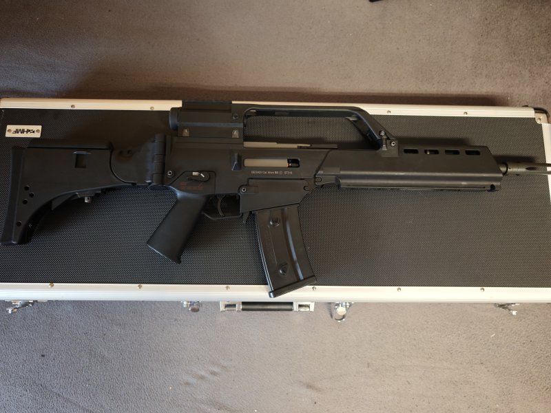 S&T ST316 S-AEG Airsoft (G36) – 1,6 Joule Komplettset mit Koffer & Zubehör – Bild 4