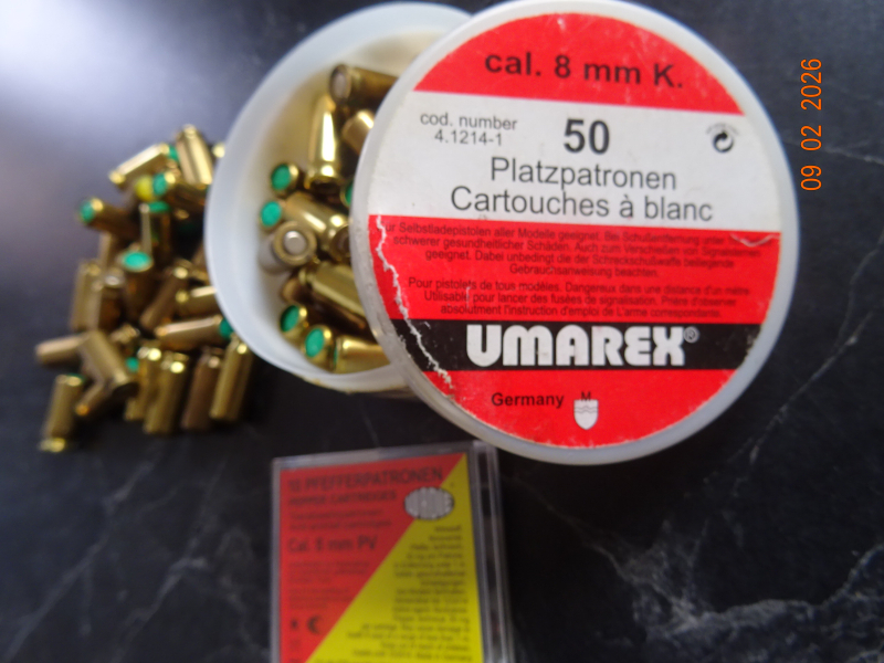 8mm K patronen Umarex – Bild 2