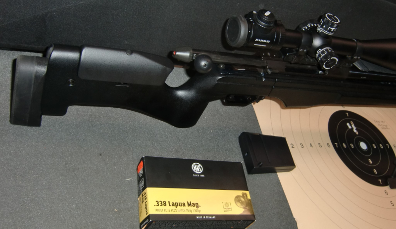 SAKO TRG42 .338LapMgn mit ZF Sako-Zweibein Sako- MüBremse ***60 Schuss "alt" – Bild 5