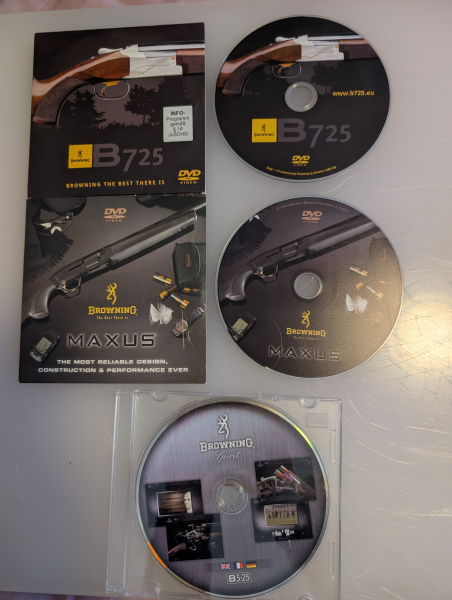 3 Stück DVD BROWNING – image 1