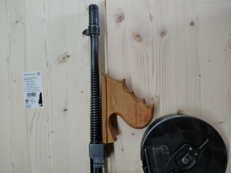 MP Thompson mit Trommelmagazin Modellwaffe – nuotrauka 2