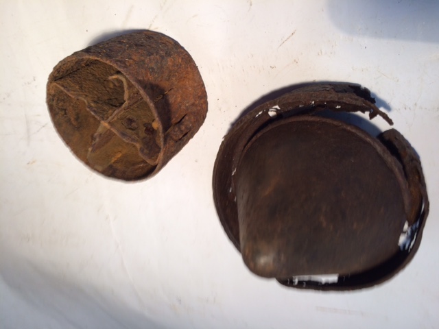 Dt.Reich Infantrie Panzerfaust Granate & Minen Teile Fund No MG42 K98 – Bild 2