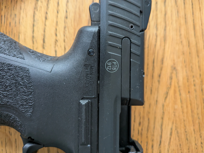 Heckler und Koch P30 9mm PAK Schreckschuss – Bild 3