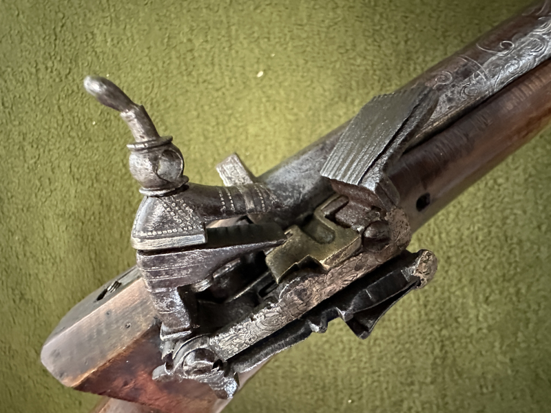 +++Achtung Museumstück!Original 17.Jhrdt. Osmanisches Reich-Miquelet Schnappschloss Gewehr Rarität ! – Bild 4