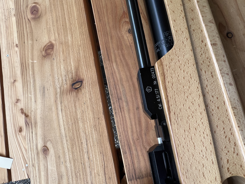 Pressluft-Match Luftgewehr Hämmerli AR 50 4,5 mm – Bild 5