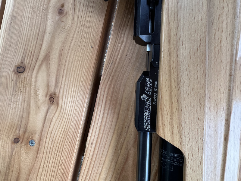 Pressluft-Match Luftgewehr Hämmerli AR 50 4,5 mm – Bild 2