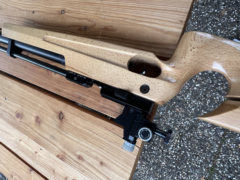 Pressluft-Match Luftgewehr Hämmerli AR 50 4,5 mm – Bild 4