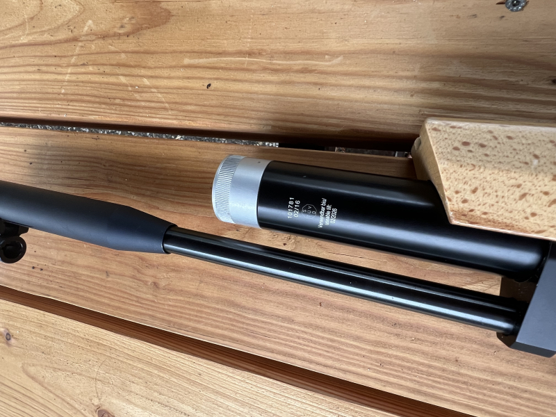 Pressluft-Match Luftgewehr Hämmerli AR 50 4,5 mm – Bild 3