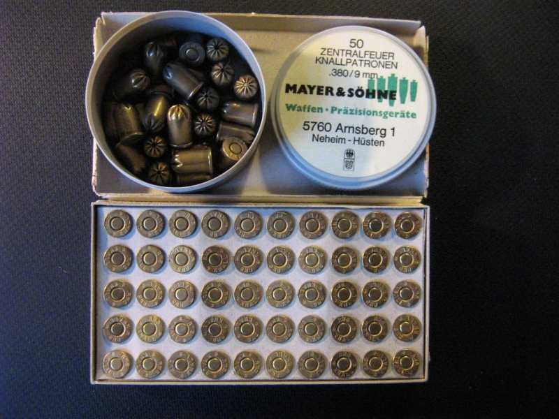 Zentralfeuer Knallpatronen 9 mm – Bild 1