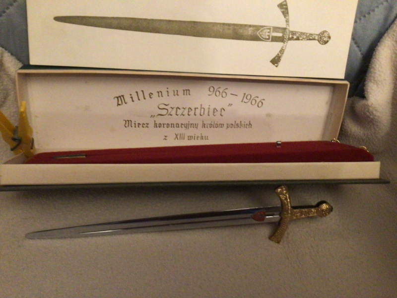 Brieföffner Szczerbiec – Bild 1