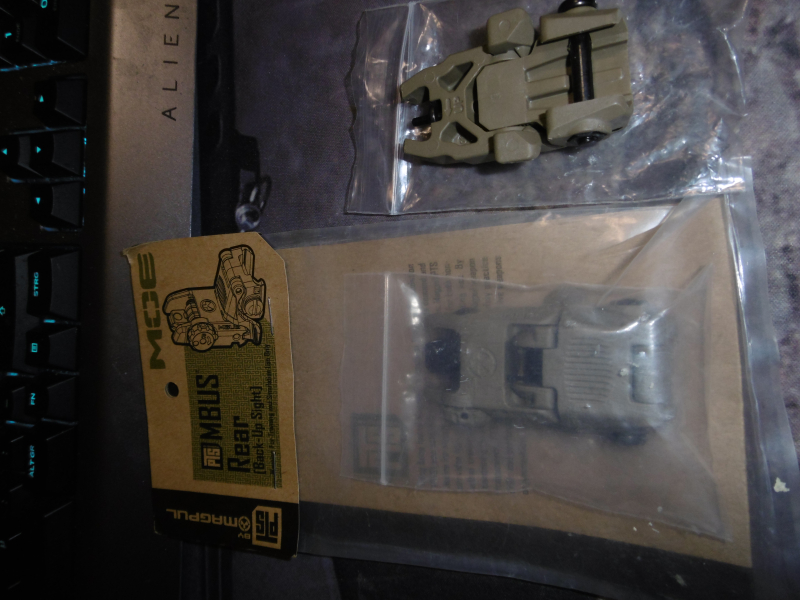 MBUS GEN 2 TACTICAL REAR SIGHT von MAGPUL und FLIP-UP MBUS GEN 2 Front Sight – Bild 2