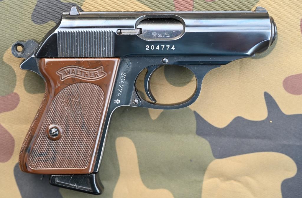Pistole Sammlerwaffe Carl Walther PPK Kal. 7,65 mm Browning, Bj. 1966, Top! – Bild 4