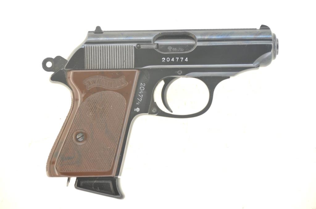 Pistole Sammlerwaffe Carl Walther PPK Kal. 7,65 mm Browning, Bj. 1966, Top! – Bild 1