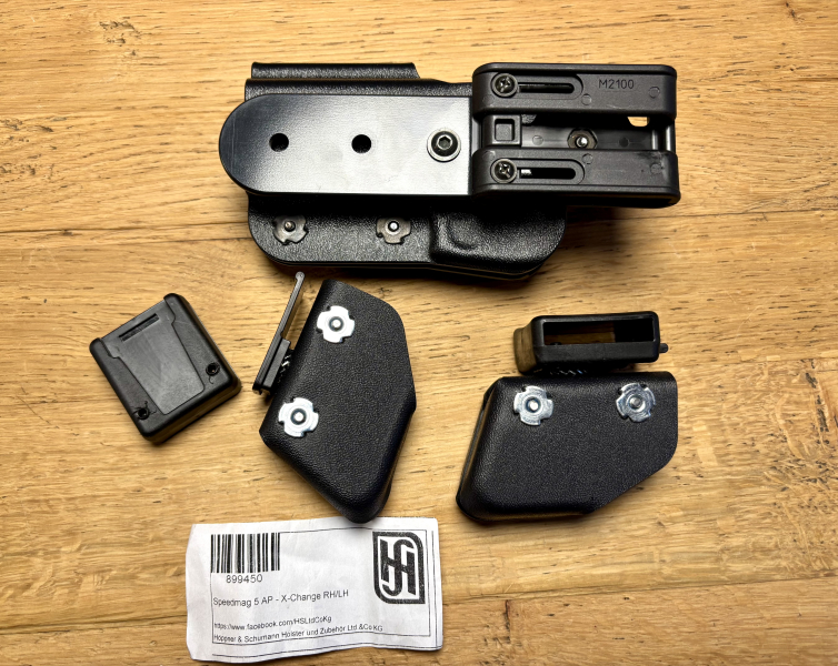 set P226 X Five Holster kydex mit 2 H&S Magazintaschen IPSC / Mehrdistanz – Bild 2