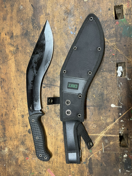CRKT KUK 2742 Kukri Machete, RMJ Tactical Autobeil Outdoor Survival taktical ungebraucht Bushcraft – Bild 1