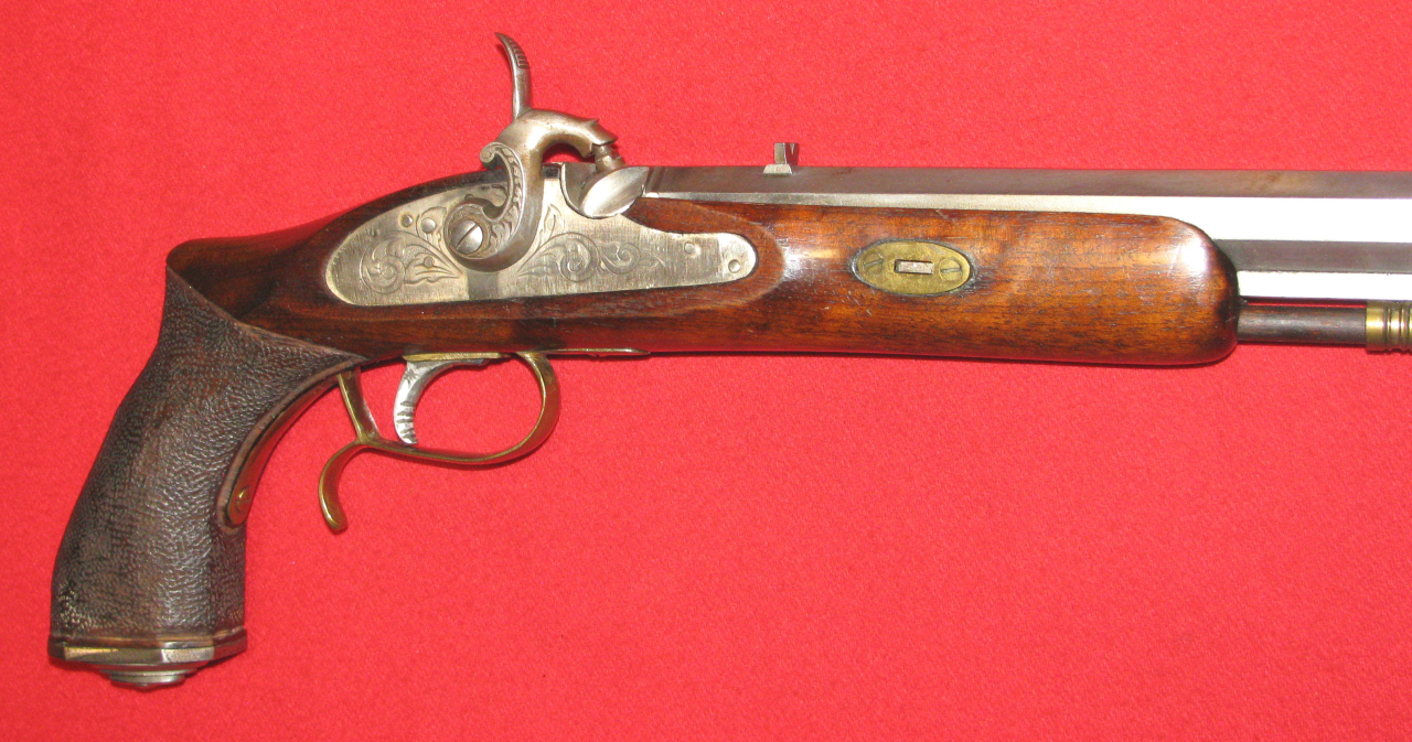 JACOBI ISERLOHN Perkussion Vorderlader - Pistole in cal. 45 – Bild 6
