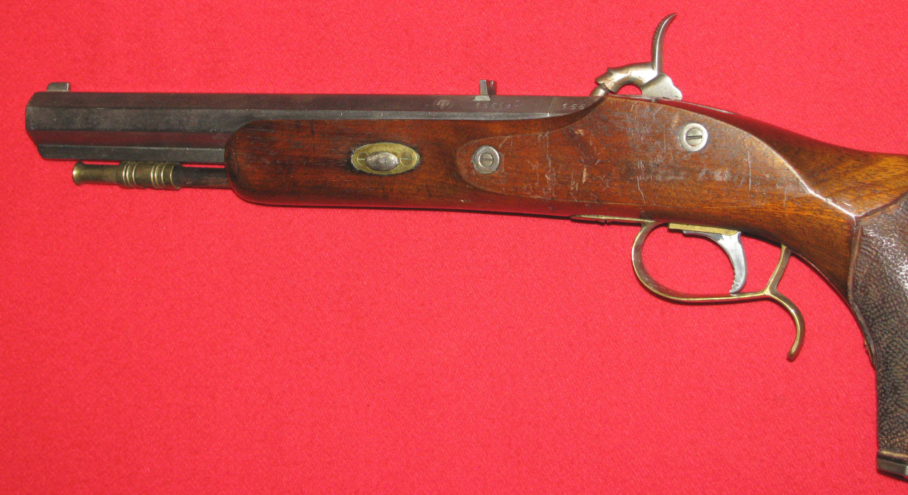 JACOBI ISERLOHN Perkussion Vorderlader - Pistole in cal. 45 – Bild 2