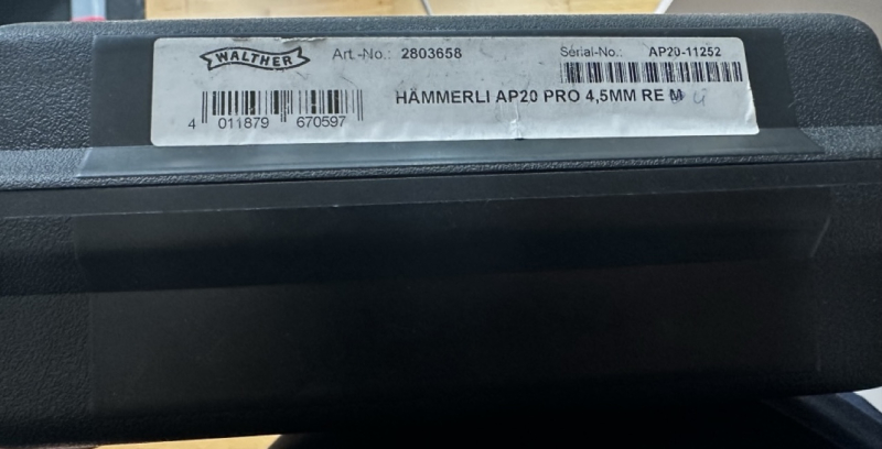 Hämmerli AP20 Pro - Linksgriff M – Bild 6