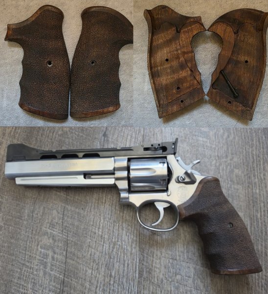 Karl Nill Griff S&W 586 Smith and Wesson 686 L Frame L Rahmen Square Butt – Bild 1