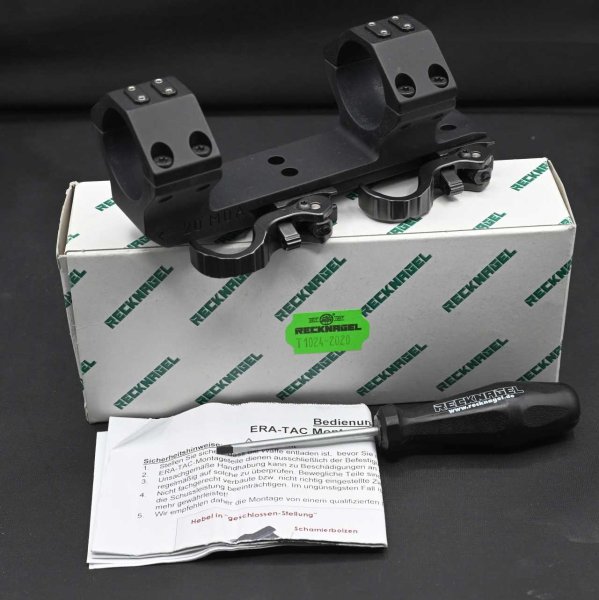 Recknagel Blockmontage mit QD Verschlüssen, 34mm, 20 Moa Vorneigung, gebraucht – Bild 1
