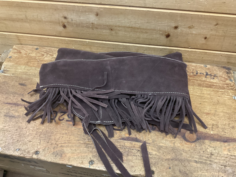 Wildlederfutteral Western, braun, 130cm, Top Zustand! – Bild 5